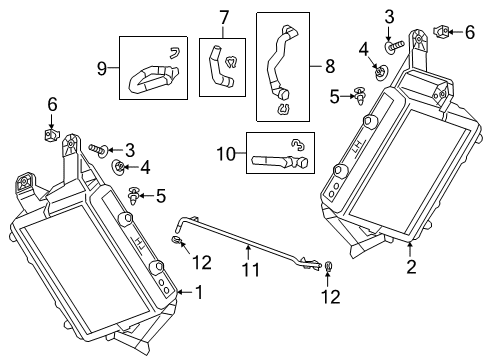 2020 Cadillac CT6 Intercooler Diagram 3 - Thumbnail