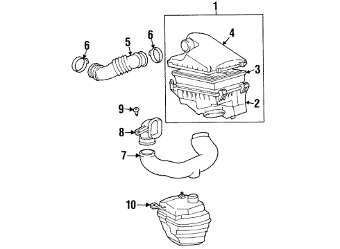 1998 Chevy Prizm Filters Diagram 2 - Thumbnail