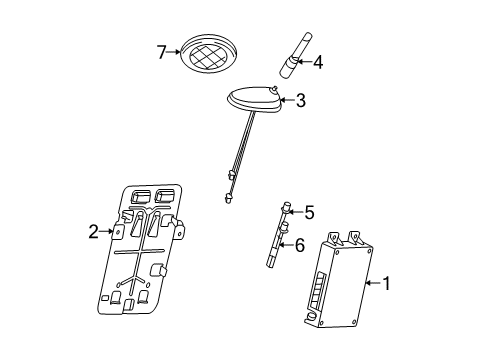 2005 Saturn Vue Navigation System Diagram 2 - Thumbnail