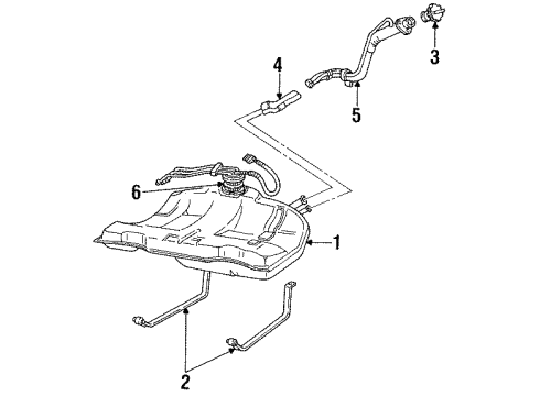 1998 Oldsmobile Regency Senders Diagram