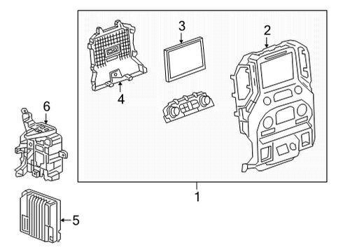 2021 Chevy Silverado 2500 HD Sound System Diagram 2 - Thumbnail