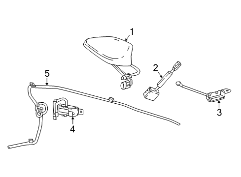 2016 Buick Cascada Antenna & Radio Diagram