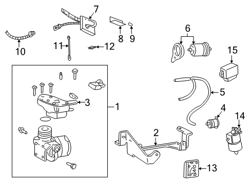 1999 Pontiac Montana Ride Control Diagram