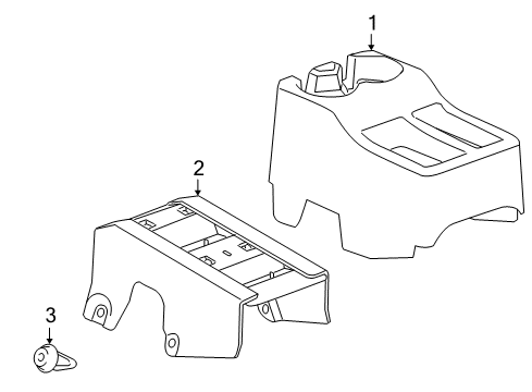 2011 Chevy Impala Center Console Diagram 1 - Thumbnail