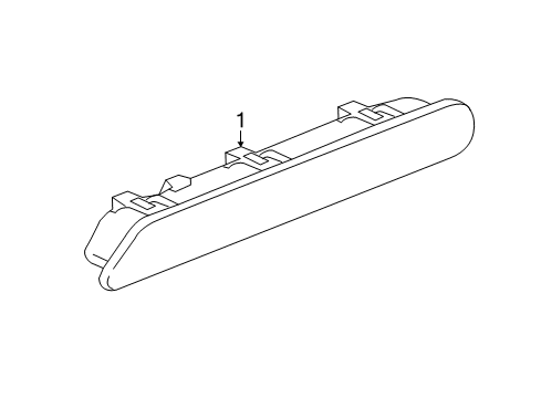 2020 Chevy Spark High Mount Lamps Diagram