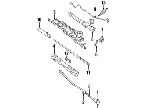 1988 Pontiac LeMans PIPE KIT, Steering Gear Oil Pressure Diagram for 26005381