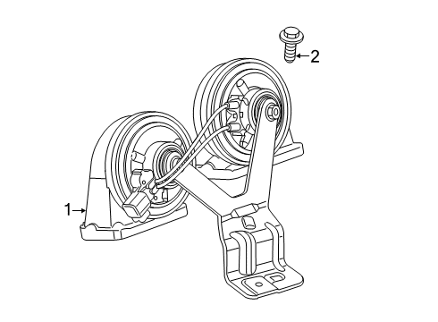 2021 Chevy Blazer Horn Diagram