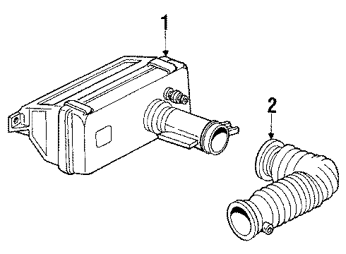 1987 Oldsmobile Calais Filters Diagram