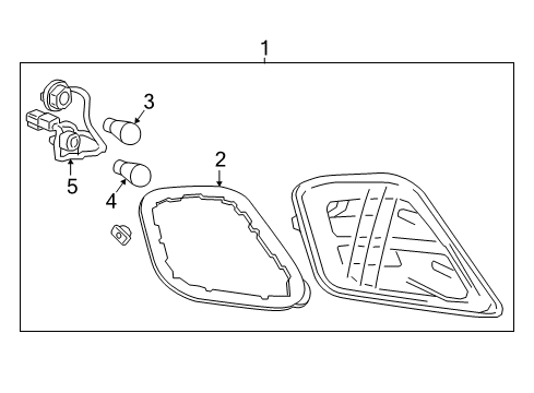 2018 Buick Cascada Bulbs Diagram 5 - Thumbnail