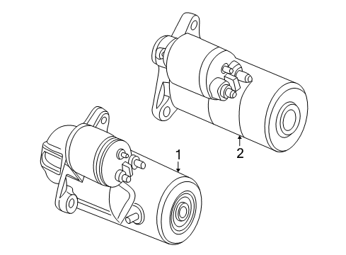 2002 Saturn L100 Starter Diagram