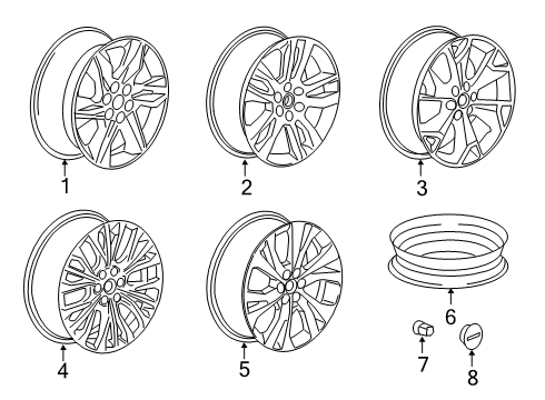 2021 Chevy Blazer Wheels Diagram