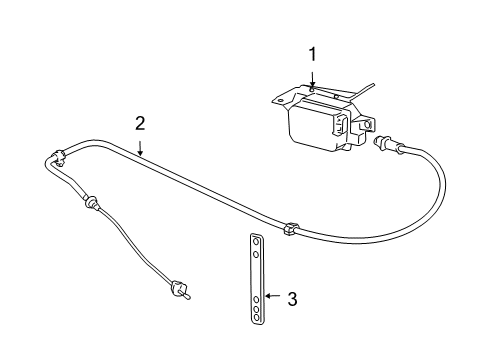 2007 Chevy Express 3500 Module Assembly, Cruise Control Diagram for 15752335