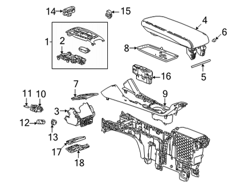 2022 Chevy Bolt EUV Parking Brake Diagram 1 - Thumbnail