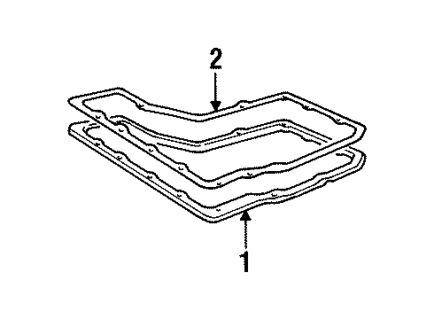 1995 Cadillac Seville Automatic Transmission, Maintenance Diagram