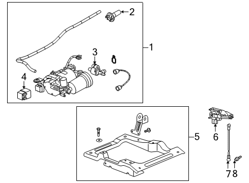 2005 Pontiac Aztek Ride Control Diagram