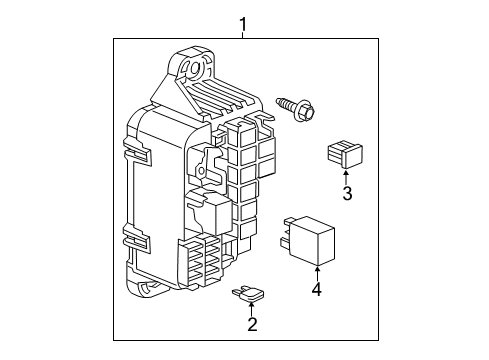 2021 Buick Encore Fuse & Relay Diagram 3 - Thumbnail