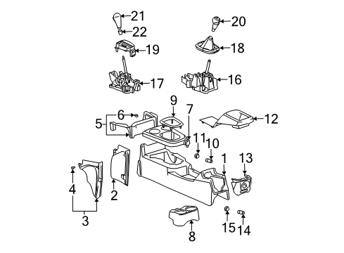 2003 Saturn Ion Manual Transmission Diagram 1 - Thumbnail