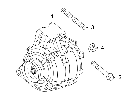 2012 Buick LaCrosse Alternator Diagram 1 - Thumbnail