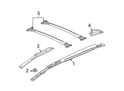 2006 Chevy Equinox Luggage Carrier Diagram