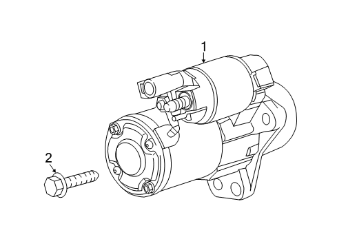 2019 Chevy Colorado Starter Diagram