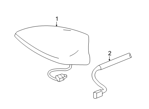 2018 Chevy Cruze Antenna & Radio Diagram