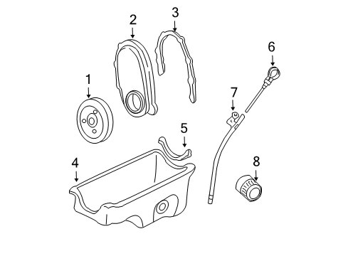 1995 Chevy Cavalier Filters Diagram 4 - Thumbnail