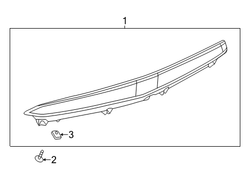 2014 Chevy Corvette High Mount Lamps Diagram