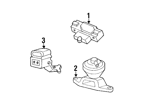 1993 GMC C1500 EGR System, Emission Diagram