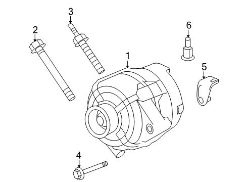 2007 Buick Terraza Alternator Diagram