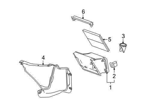 2015 Chevy Camaro Blower Motor & Fan, Air Condition Diagram 1 - Thumbnail