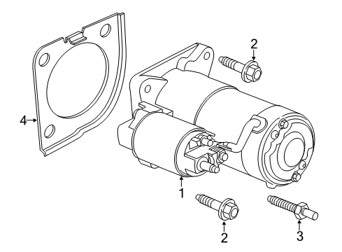 2014 Chevy Cruze Starter, Electrical Diagram 1 - Thumbnail