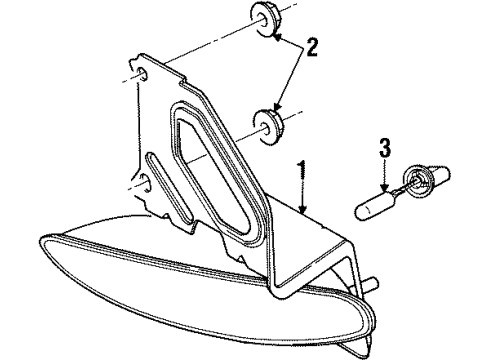 2002 Saturn SL Fog Lamps Diagram