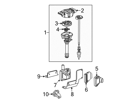 1996 Chevy Astro Ignition System Diagram