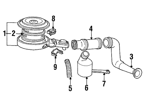 1991 Pontiac Trans Sport Filters Diagram