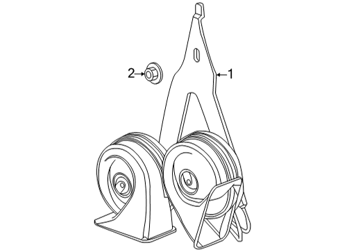 2022 Chevy Suburban Horn Diagram