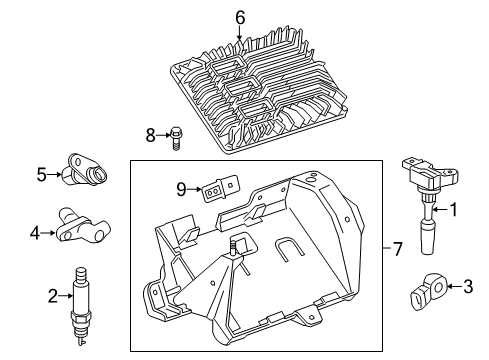 2014 Cadillac CTS Ignition System Diagram 4 - Thumbnail