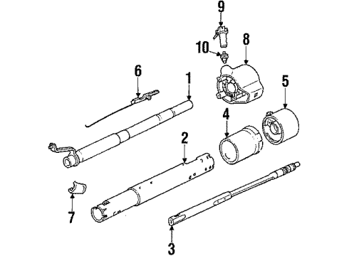 1984 Cadillac Eldorado Ignition Lock Diagram