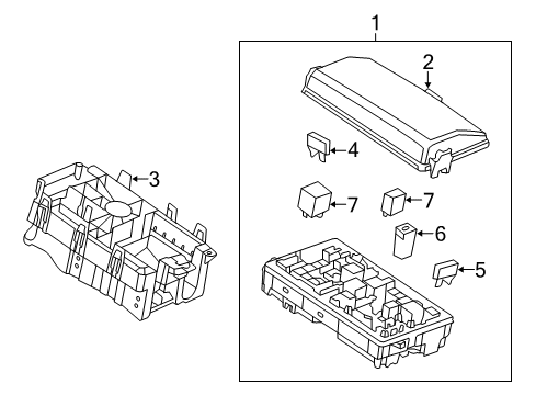 2013 Chevy Malibu Fuse & Relay Diagram 1 - Thumbnail