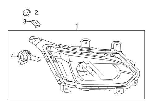 2017 Chevy Equinox Bulbs Diagram