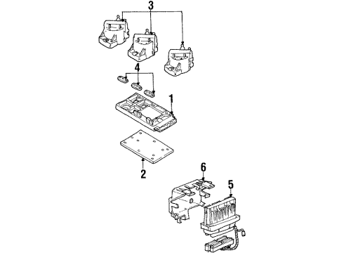 1997 Buick Riviera Powertrain Control Diagram 1 - Thumbnail