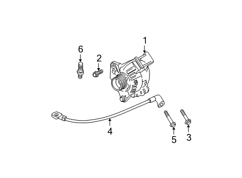 2000 Cadillac DeVille Alternator Diagram