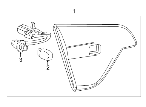 2016 Buick Envision Bulbs Diagram 4 - Thumbnail