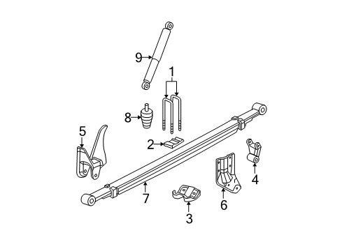 2010 Chevy Suburban 2500 Rear Suspension Diagram