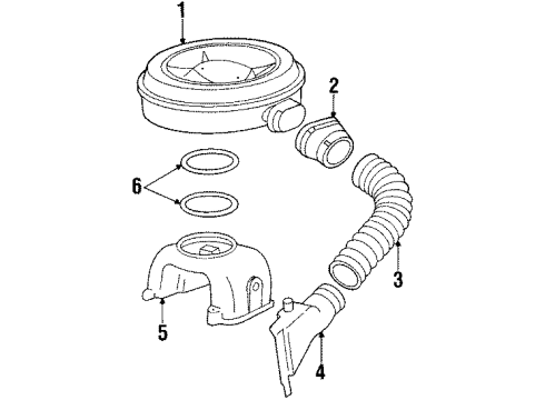 1984 Cadillac Eldorado Air Cleaner Diagram