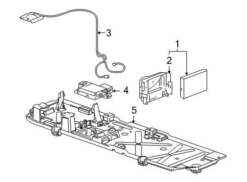 2011 Cadillac CTS Navigation System Diagram 3 - Thumbnail