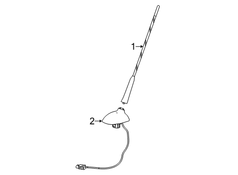 2017 Chevy Sonic Antenna & Radio Diagram 2 - Thumbnail