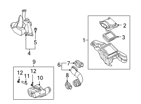 2005 Chevy Cavalier Air Intake Diagram