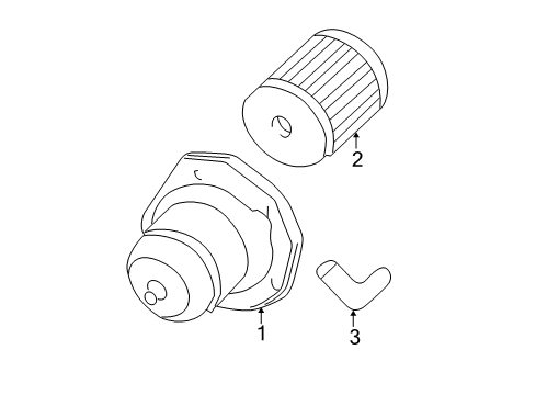 2003 GMC Sonoma Blower Motor & Fan, Air Condition Diagram 1 - Thumbnail