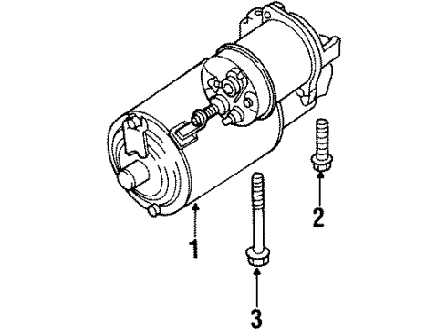 1997 Buick LeSabre Starter Diagram