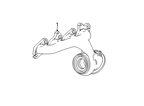 2015 Chevy Sonic Exhaust Manifold Diagram 1 - Thumbnail